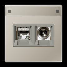  CADRE 2 POSTES / CD500 PLATINE 