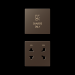  CADRE 4 POSTES / CD500 GRIS IP 
