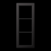  CADRE 3 POSTES / LS FLAT DESIG 