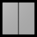  ENET EMETTEUR MURAL RF-PLATINE 