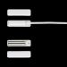  CONTACT MAGNETIQUE BLANC 