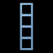  CADRE 4 POSTES  / LS 990 LC 43 