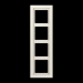  CADRE 5 POSTES / LS 990 BLANC 