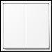  Bouton poussoir MATTER 2 voies 