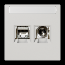  Prise multimdia / LS990 Alu 
