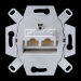  MECANISME PRISE DOUBLE RJ CAT6 