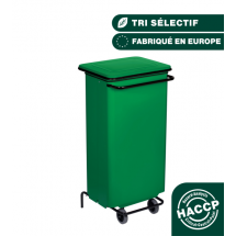  Conteneur mobile � p�dale 110L 