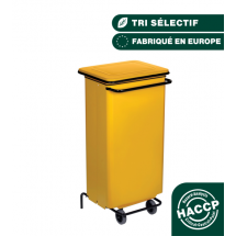  Conteneur mobile � p�dale 110L 