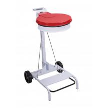  Porte sac rond mobile  pdale 