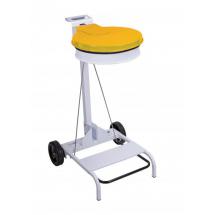  Porte sac rond mobile  pdale 