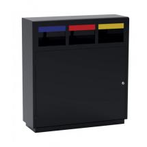  STATION DE TRI 3 FLUX NOIR 