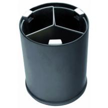  CORBEILLE RONDE NOIRE 13L TRI 