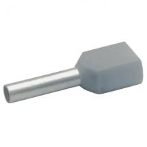  EMBOUTS GRIS POUR 2 X 0,75 X8 