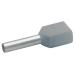  EMBOUTS GRIS POUR 2 X 0,75 X8 