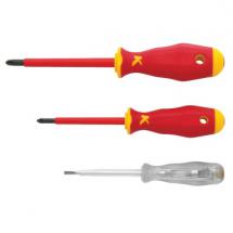  SELECTION DE 3 TOURNEVIS ISOLE 