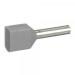  EMBOUT DOUBLE DIAM. 2X2.5 MM2 