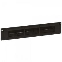  PANNEAU 19"PLAST 2U BALAI CLIP 