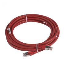  CORDON C6A S/FTP ROUGE LSOH 5M 