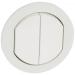  ENJO.IP44 COUPURE DOUBLE BLANC 