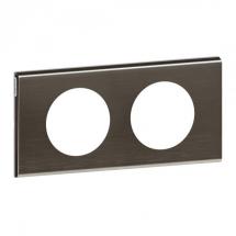  CELIANE PLAQUE 2P BLACK NICKEL 