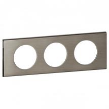  CELIANE PLAQUE 3P MAT INOX BRO 