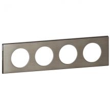  PLAQUE MAT 4P INOX BROSSE 