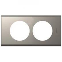  PLAQUE MAT 2P 57MM NICKEL VEL 