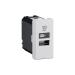  CHARG USB A+C 20W PD 1M BLANC 