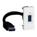  MOSAIC USB FEM PRECONNECTE 1M 