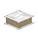  PAVILLON CARREE 200X200X80MM 
