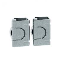  CHARNIERES X2  PLASTRON METAL 