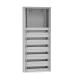  COFFRET PLAST 6R 24M-ESP DEDIE 