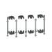  KIT VISSERIE H60 BARRES CU 10 