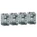  JEU DE 4 ANGLES POUR SOCLE 