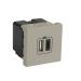  2USB CHARG 2M A+C 3A 15W CH 