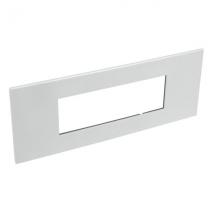  6 MOD PLAQ SQ SOFT ALU 