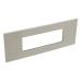  6 MOD PLAQ SQ CHAMPAGNE 