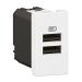  CHARG 1M 2USB A+A 15W BL 