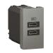  CHARG 1M 2USB C+C 15W MG 