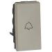 6A 1W BELL PUSH 1M SQ CH 