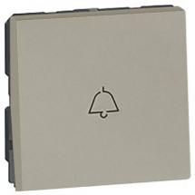  6A 1W BELL PUSH 2M SQ CH 