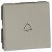  6A 1W BELL PUSH 2M SQ CH 