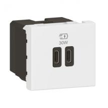  CHARG 2MOD USB C+C 30W PD 