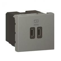  CHARG 2MOD USB C+C 30W PD 