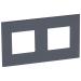  PLAQ 2X2M F/B SCHUKO C GRAPHIT 