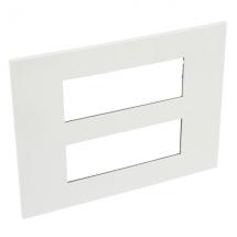  PLAQ 2X6M HORIZ F/B C BL 