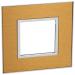  PLATE 2 SQ MOD F-G GOLD BRASS 