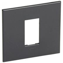  PLATE 1 SQ MOD SCH GRAPHITE 