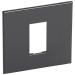 PLATE 1 SQ MOD SCH GRAPHITE 