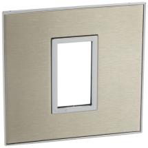  PLATE 1 SQ MOD SCH STAINESS ST 